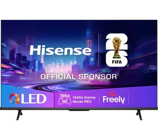 HISENSE E7Q PRO 65\" QLED 4K HDR Smart TV with Freely - 65E7QTUK PRO