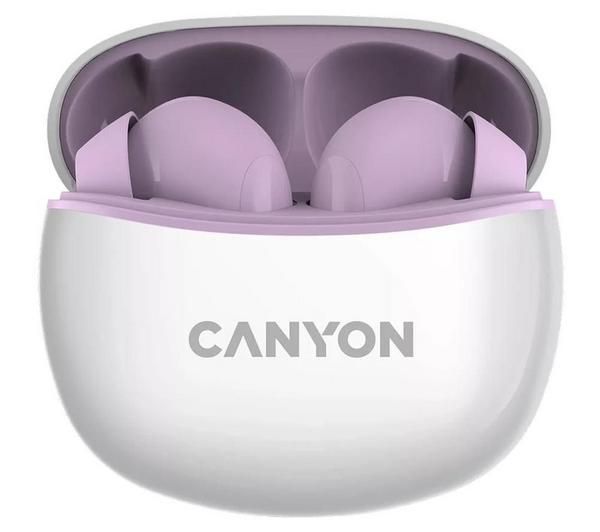 CANYON CNS-TWS5PU Wireless Bluetooth Earbuds - Purple