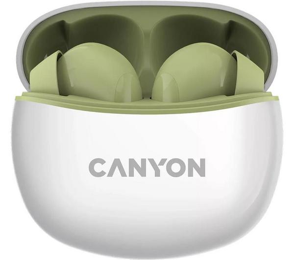 CANYON CNS-TWS5GR Wireless Bluetooth Earbuds - Green