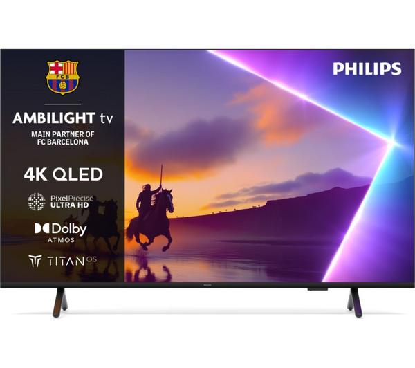PHILIPS Ambilight 55PUS8500/05 55\" Smart 4K Ultra HD HDR QLED TV