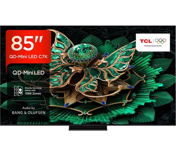 TCL C7K 85\" QD-Mini LED 4K HDR Smart Google TV - 85C7K