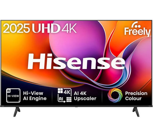 HISENSE A6Q 50\" LED 4K HDR Smart TV with Freely - 50A6QTUK