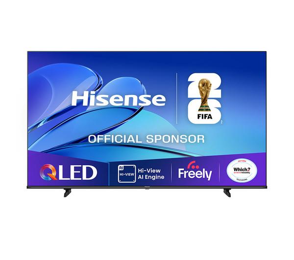 HISENSE E7Q 85\" QLED 4K Smart AI TV with Freely - 85E7QTUK