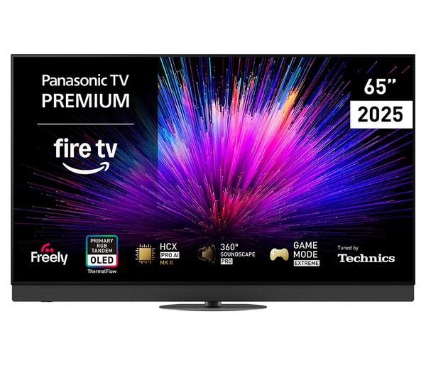 PANASONIC Z95B 65\" OLED 4K HDR Smart Fire TV with Freely - TV-65Z95BEB