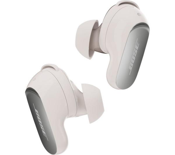 BOSE QuietComfort Ultra (2nd Gen) Wireless Bluetooth Noise-Cancelling Earbuds - White Smoke