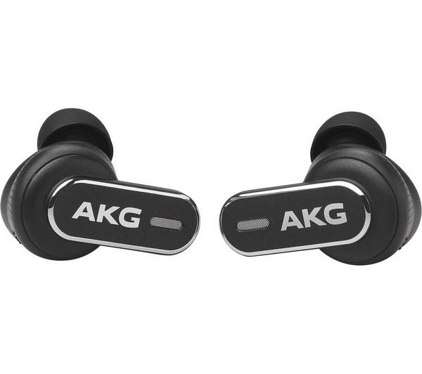 AKG N5 Hybrid Wireless Bluetooth Noise-Cancelling Earbuds - Black