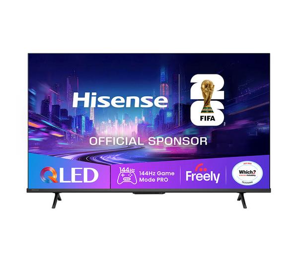 HISENSE E7Q PRO 43\" QLED 4K HDR Smart TV with Freely - 43E7QTUK PRO
