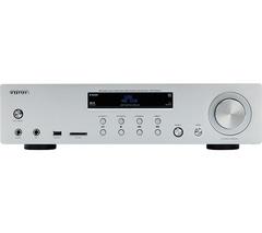 AIWA AMU-120BT Bluetooth Mini Hi-Fi System - Silver