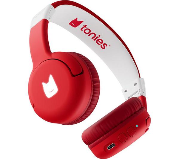 TONIES Wireless Bluetooth Kids Headphones - Sunset Red
