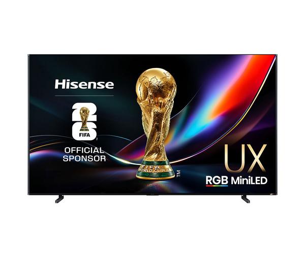 HISENSE UX 116\" Tri-Chroma RGB Mini LED Smart AI TV with Freely - 116UXQTUK