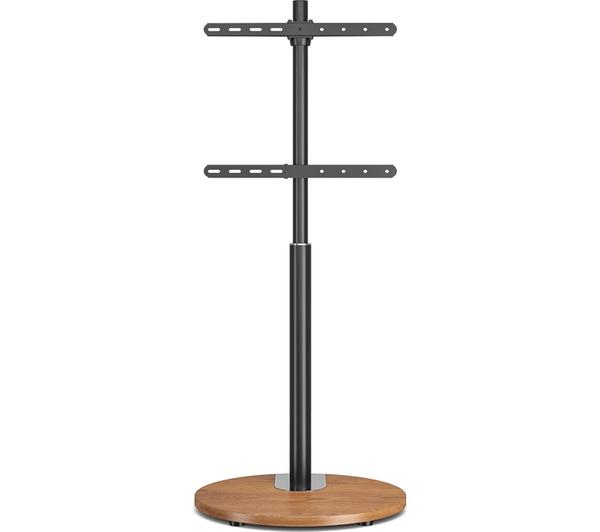 TTAP FSC-OAK 480 mm TV Stand with Bracket for up to 65\" TVs - Oak & Black