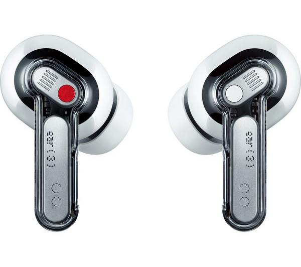 NOTHING Ear (3) Wireless Bluetooth Noise-Cancelling Earbuds - White