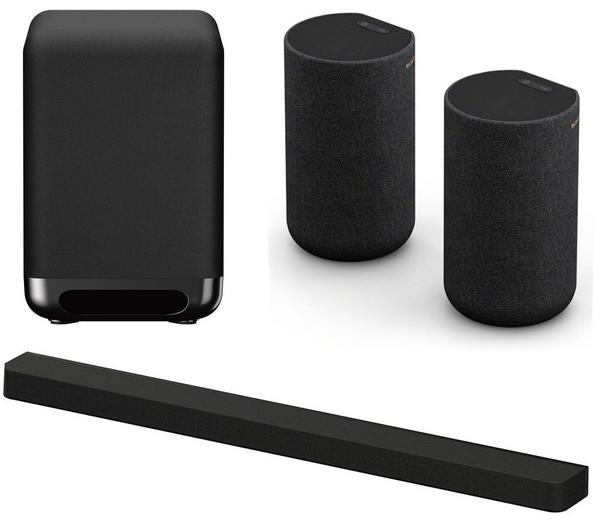 SONY BRAVIA Theatre Bar 9 13.0 Sound Bar, SA-SW5 Wireless Subwoofer & SA-RS5 2.0.2 Wireless Rear Speaker Kit Bundle