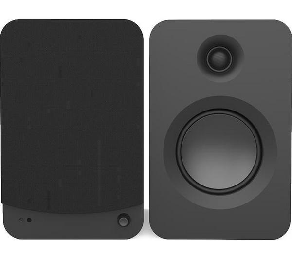 KANTO AUDIO REN Bluetooth Bookshelf Speakers - Matte Black