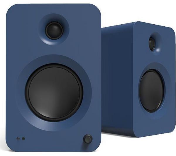 KANTO AUDIO REN Bluetooth Bookshelf Speakers - Matte Blue