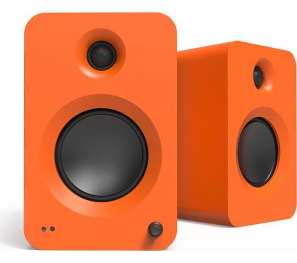 KANTO AUDIO REN Bluetooth Bookshelf Speakers - Matte Orange