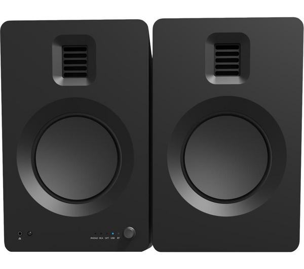 KANTO AUDIO TUK Powered Bluetooth Bookshelf Speakers - Matte Black