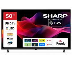 SHARP 4T-C50HM5245KB 50" Smart 4K Ultra HD HDR QLED TV