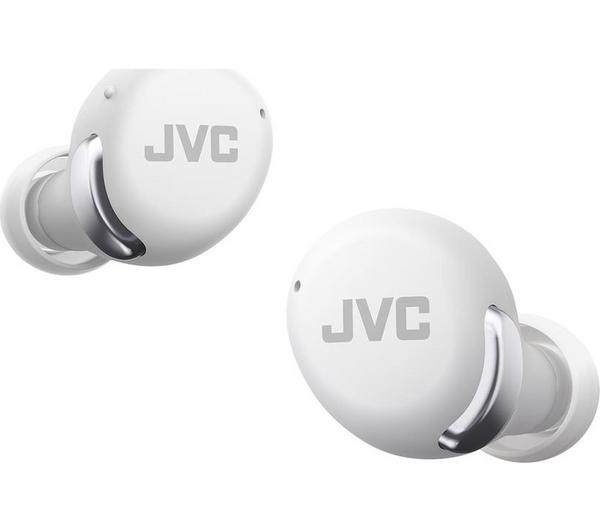 JVC HA-A30T2-W Wireless Bluetooth Noise-Cancelling Earbuds - White