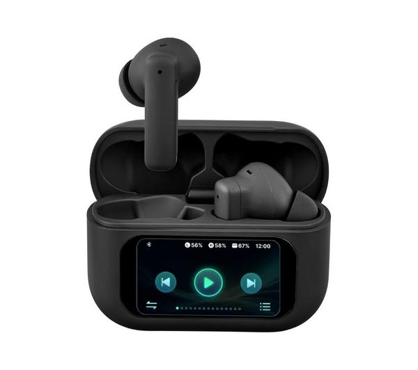 STREETZ T600-BLK Wireless Bluetooth Noise Cancelling Earbuds - Black