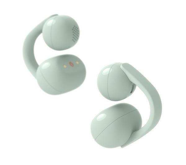 SONY LinkBuds Clip Open Wireless Bluetooth Earbuds - Green