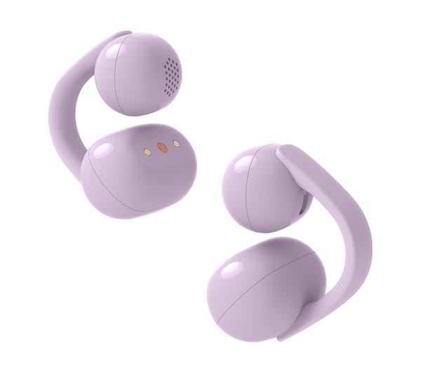 SONY LinkBuds Clip Open Wireless Bluetooth Earbuds - Lavender