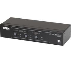 ATEN VM0202HB True 4K HDR HDMI 2×2 Matrix Switch with Audio De‑Embedding